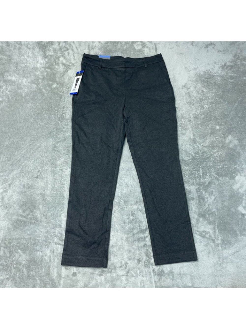 NWT Dalia Women's L Mid Rise Narrow Leg Pants Tummy Control Pull on G2105 - Picture 4 of 15